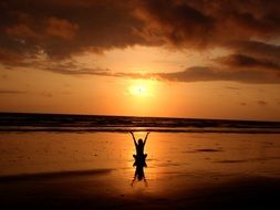 Beach Yoga