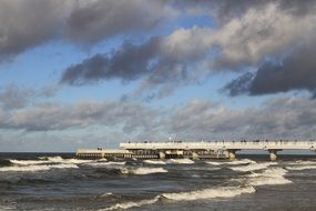 a port on the Baltic sea