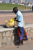 Pineapple Seller Srilanka