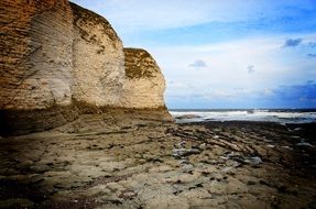 The Cliffs on a sea bank