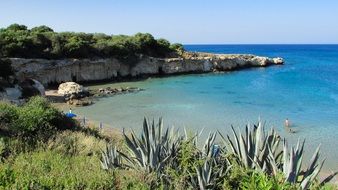 scenic Kapparis beach
