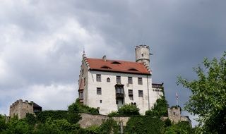 Hotel in the form of a medieval castle in Germany