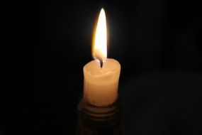 Picture of Candle in a dark