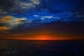 Sunset Nishishita Sea Evening