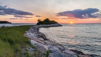 Stone coastal