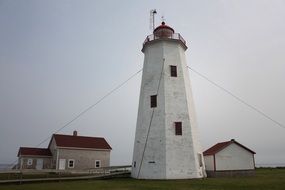 white Lighthouse Sea