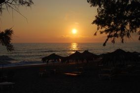 strikingly beautiful Sunset