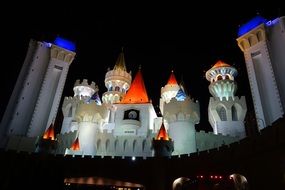 Las Vegas is a nightlife center