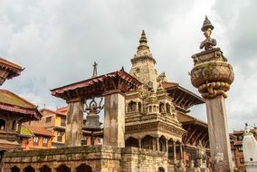 temple complex in nepal