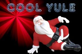 Christmas cool yule drawing