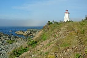 Lighthouse on the Cape Breton Island