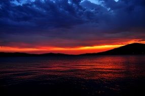 incredibly beautiful Trogir Croatia Sunset