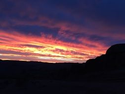 Moab Desert Sunset