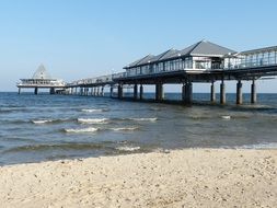 beatuful pier in Usedom island