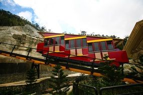 railroad to the hill in da nang city