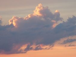 Clouds Twilight Sunset
