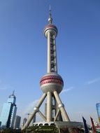 Oriental Pearl Tower in Shanghai in China