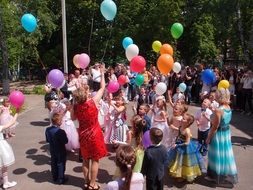 summer holiday in kindergarten