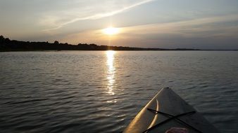 Kayaking Sunset