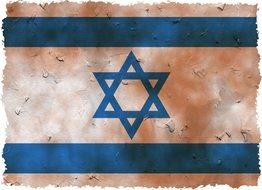 patriotic israeli flag
