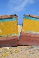 boats ashore in india