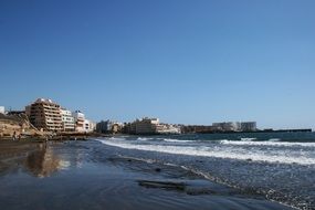 El Medano Beach in tenerife