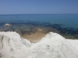 limestone rock scala dei turchini