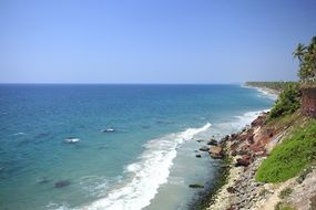 Coast Cliff Rocky