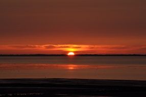 Red Sea Afterglow Sunset
