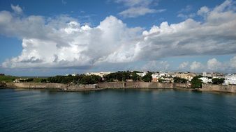 panoramic view of old san juan