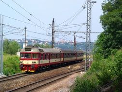 red speed Train