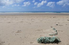 wide sandy coast of cornwall