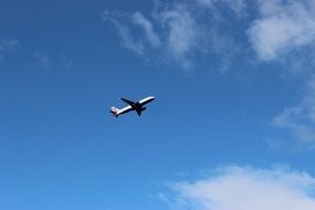 aircraft in the sky