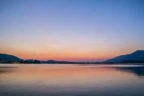 Sunset Clean Sky