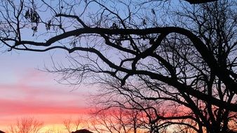 Landscape of Western Sunset