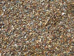 tiny colorful pebbles, background, usa, california, Moonstone Beach