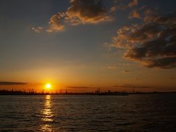 atmospheric Sunset