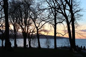 Kitsilano Beach in vancouver