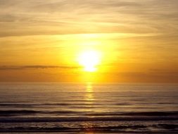 Picture of ocean Beach in Florida