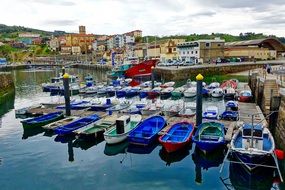 boats at the marina