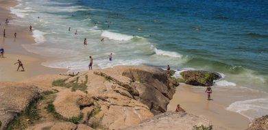 strikingly beautiful Sea Beach