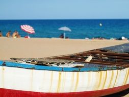 rust on the boat