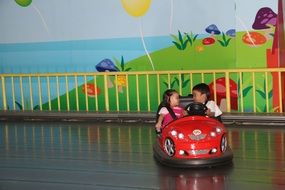 Picture of the playing children