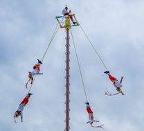 outdoor acrobats