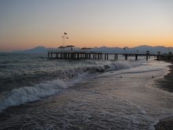 Mediterranean Beach For Relaxation