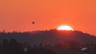edge of the fiery sun