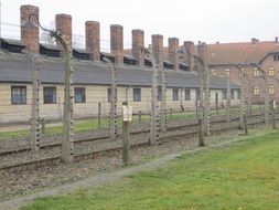 fence of Auschwitz