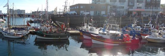 fishing port in france