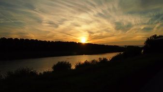 Maas Venlo River