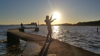 Silhouette Sun